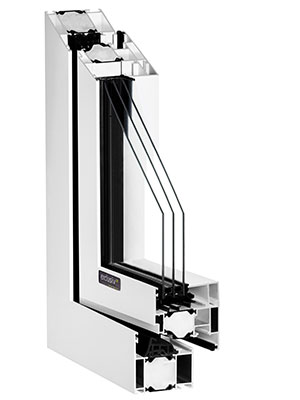 exclusiv A72 Aluminiumfenster Profil