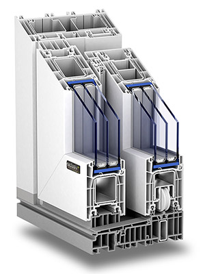 exclusiv 76 Hebeschiebetür Profil